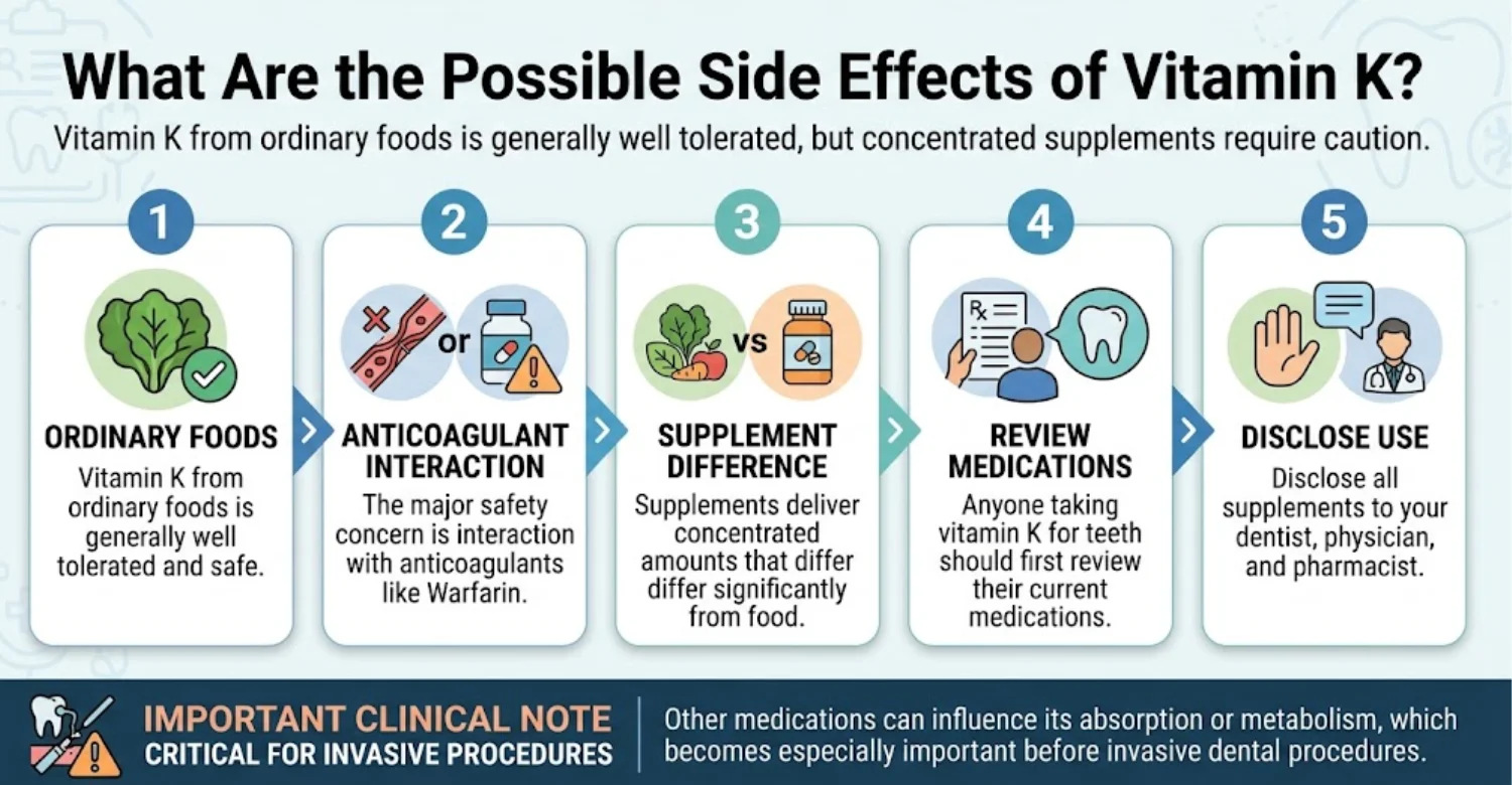 infographic Vitamin K for Teeth